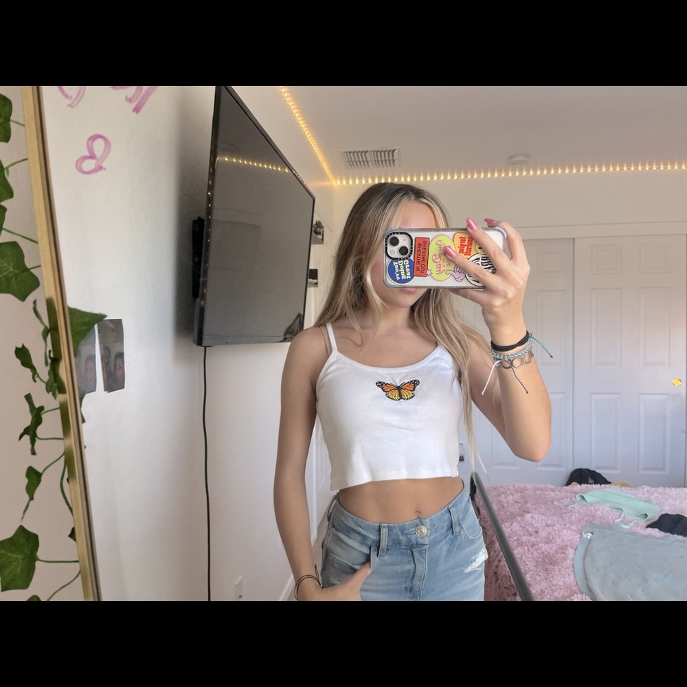 Butterfly brandy tank!